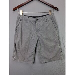 Matix Shorts Mens 29 Gray Heathered Flat Front Casual Skateboarding